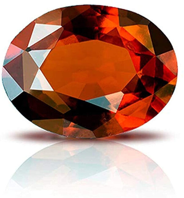Natural Hessonite Garnet Stone Natural (gomed ) oval Cut Gomedakam Gemstone 2.25 Ct to 15 Ct - Image 2